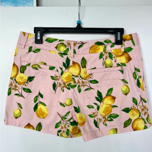 SOLD: Pink lemon print shorts - Picture 2 of 3
